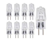 UGEFKMQ 10Pc Lampadina Alogena G6.35 220V 100W Lampadina Alogena A Capsula Trasparente Gy6.35 50Watt 2 Pin 220-240 Volt Dimmerabile 75 W