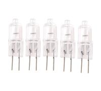 UGEFKMQ 5Pc Lampadine Alogene G4 6V 20W Lampadina Capsula G4 6V 30W Lampadina Alogena Perline Di Luce Alogena Al Tungsteno Dimmerabile 25W