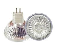 UGEFKMQ Lampada Alogena MR16 220V 20W GU5.3 Base Lampadine Spot MR16 50W Lampadina Alogena 2 pin 2700K Bianco Caldo Dimmerabile 5PCS 50W