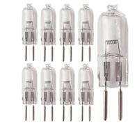 UGEFKMQ Lampadina Alogena A Capsula G6.35 24V 50W 2 Pin Lampade Alogene Gy6.35/G6.35 Base Dimmerabile 10Pc 75W