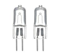 UGEFKMQ Lampadine alogene G5.3 220V 35W 50W 75W 100W Lampadina alogena G5.3 20W Lampada a capsula trasparente per scaldavivande Lampade aromatiche Fonde oli profumati 1PC 75W