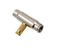 Ugelli a nebbia di rame, Confezione da 10 ugelli nebulizzatori in ottone ad alta pressione da 1/4" connettore rapido 0,1-0,9 mm(0.5mm)