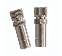 Ugelli a nebbia di rame, Ugello di nebulizzazione in ottone con connettore rapido da 10 pezzi 0,1-0,8 mm 8 mm for sistema Mister esterno(0.3mm)