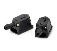 Ugelli a spruzzo d'acqua montati su braccio da 8 mm 9 mm regolabile a 4 vie ugello tergicristallo accessori auto