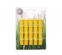 Ugelli a ventaglio piatto atomizzatori antivento a pressione da 20 pezzi per droni a spruzzo agricoli con accessori per la protezione delle piante con irrigatore anti-deriva(YELLOW 02)