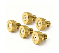 Ugelli atomizzatori in ottone a bassa pressione, Ugello nebulizzatore in ottone diametro 0,1-0,8 mm Sostituzione atomizzazione a bassa pressione for il raffreddamento esterno