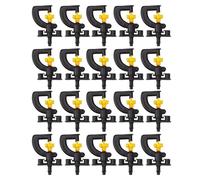 Ugelli Atomizzatori Tipo G 20 Pezzi, Ugelli Nebulizzatori Professionali Per Umidificazione Raffreddamento, Ugelli Microspray Rifrattivi Versatili Per Giardino Agricolo All'aperto(Rotary microjet)