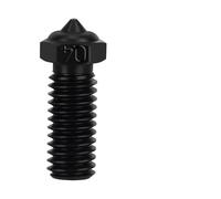 Ugelli, compatibili for Q1 Pro/X MAX 3/ PLUS 3/X SMART 3 Ugello clone in rame placcato Ottone Acciaio temprato for parti della stampante 3D(0.4mm Hard Steel)