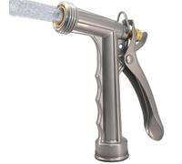 Ugelli d'acqua per giardino, ugello in metallo a tenuta stagna, ugello in lega di zinco con filettatura frontale, spruzzatore regolabile per lavaggio auto