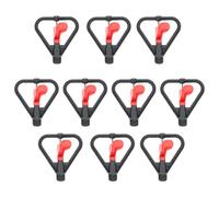 Ugelli Emettitori Da Giardino - Set di 10 Trasmettitori A Cerchio Completo Aqua, Dispositivo Di Copertura Rotante, Di Corte Residenziale Da 9 A 16 Piedi, Apparecchio | Testa