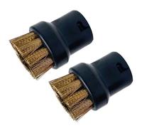 Ugelli in nylon e ottone per pulitori a vapore, compatibili con SC1, SC2, SC3, SC4, SC5, CTK10 e altri, confezione da 2 (nero, giallo, rosso, rame)