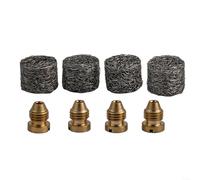 Ugelli in schiuma ad alte prestazioni con filtri a rete, set da 1 1 mm di diametro, per lavatrici e altro