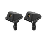 Ugelli Lavavetri Auto Universale Anteriore Parabrezza Tergicristallo Ugello Spruzzatore Kit Sprinkler Acqua Ventola Ugello Copertura Rondella Regolazione Uscita 2 Pz