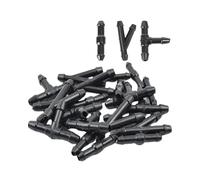 Ugelli Lavavetri Connettori Per Tubi Lavavetri Per Auto, Set Da 18-90 Pezzi, Giunti Tipo T Y I Ugello Tergicristalli(72x black)