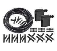 Ugelli Lavavetro Compatibile Con Benz Per Sprinter II 2006-2018 Tubo Flessibile Di Spruzzatura Dell'ugello Lavavetri Montato Sul Braccio Del Tergicristallo 2E1955985 2E1955986(With Regulator)