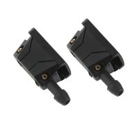 Ugelli Lavavetro Ugello A Getto D'acqua Regolabile A 4 Vie Per Tergicristallo Universale Per Auto 2 Pezzi Per Braccio Da 9 Mm 8 Di Larghezza E Spessore
