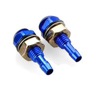 Ugelli Lavavetro Universale A Forma Di Ventaglio Per Rondella Cofano Anteriore Parabrezza Spruzzatore D'acqua Ugello Tergicristallo Automatico 2 Pezzi Circa 1,5 * 3,5 * 0,5(Blue)