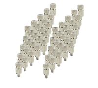 Ugelli nebulizzatori ad alta pressione per esterni 50 pezzi, spruzzatore micro-nebulizzatore con atomizzazione a 360° per serra, fattoria, soppressione della polvere Two-section 0.40mm aperture 4010