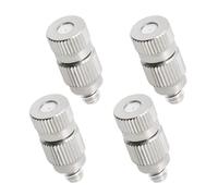 Ugelli nebulizzatori ad alta pressione, Ugelli nebulizzatori ad alta pressione 50 pezzi 0,1-0,5 mm Serra di controllo del raffreddamento(2 Sects,Orifice Dia 0.2mm)