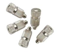 Ugelli nebulizzatori ad alta pressione, Ugello nebulizzatore adj in ottone ad alta pressione 10/24 UNC orifizio 0,1-1, mm 5 pezzi(Orifice 0.5mm)