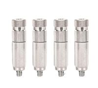Ugelli nebulizzatori in ottone, Set di ugelli nebulizzatori in ottone da 50 pezzi ad alta pressione 0,1-0,5 mm for raffreddamento esterno(5 Sects,Orifice Dia 0.15mm)