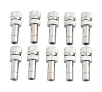 Ugelli nebulizzatori in rame a connessione rapida, per annaffiare le piante e rinfrescare il patio o il prato della serra 30 pezzi 0.8mm（0.0315in）