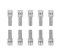 Ugelli nebulizzatori in rame a connessione rapida per nebulizzatori da giardino, ugelli spruzzatori di ricambio per il raffreddamento di serre e piante da esterno 20 pezzi 0.5mm（0.0197in）