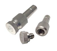 Ugelli per nebulizzatori in ottone, Ugelli nebulizzatori in ottone da 10 pezzi, ugello nebulizzatore a connettore rapido, nebulizzatore d'acqua, attacco da 6 mm(0.6mm)