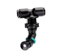 Ugelli per Rettili per Terrari, Ugello Nebulizzatore per Acquario, Sistema di Raffreddamento a Spruzzo Regolabile a 360°, Collegamento a Vaschetta da 1/4'', Ugelli Spray per Acquari, Rettili, Piante