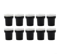 Ugelli per sabbiatura per sistemi da 5 galloni, 10 pezzi con punta in ceramica set da 2 mm a 3,5 mm, alloggiamento in plastica punte sabbiatrici (3 mm)