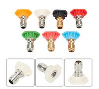 Ugelli punte spray idropulitrice alta pressione 4000 PSI 7pcs strumento pulizia