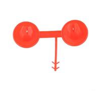 Ugelli riutilizzabili in schiuma di poliuretano spray per isolamento di soffitti e pareti, punte rosse per una distribuzione uniforme e minima overspray, 5,5 x 2 cm, confezione da 5 (1 pezzo)