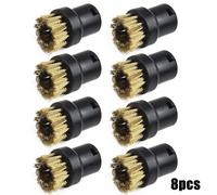 Ugelli Spazzola Filo Ottone per Karcher SC1 SC2 SC3 SC4 SC5 Pulitore Vapore Set