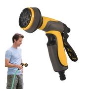 Ugelli spray per tubo da giardino, innesco di pressione, iniettore singolo per patio esterno, regolatore di flusso con impugnatura in, orticoltura, distributore di flusso per lavaggio del ponte