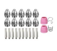 Ugelli torcia taglio plasma 24 pezzi per AG60 per SG55 include blocchi isolanti