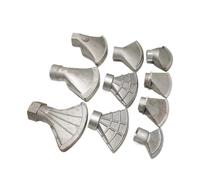 Ugello a becco d'anatra for camion d'acqua da 1,5-2 pollici | Ugello a spruzzo piatto a forma di ventaglio largo for camion irrigatore, DN40/DN50(D 2inch 190mm)