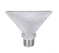 Ugello a becco d'anatra in acciaio inox, resistente alle alte temperature, testa di spruzzo piatta per distribuzione uniforme di aria o acqua, ampia copertura, facile installazione (0,5 mm)