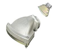 Ugello a becco d'anatra per applicazioni ad alta temperatura, testa di spruzzo a ventaglio piatto e largo per acqua nebulizzata e raffreddamento ad a aluminum alloy 2-inch external thread steel plate