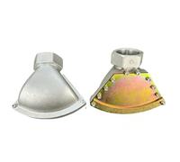 Ugello a becco d'anatra, testina di spruzzo ventola piatta resistente alle alte temperature per raffreddamento ad acqua e soffio d'aria, punta g aluminum alloy JC 1.5-inch internal thread steel plate