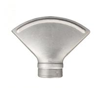 Ugello a becco d'anatra, testina di spruzzo ventola piatta resistente alle alte temperature per raffreddamento ad acqua e soffio d'aria, punta getto in aluminum alloy Style Z - 2-inch external thread