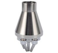 Ugello a fontana a colonna in acciaio inossidabile Irrigatore a spruzzo d'acqua ad alta pressione con elegante effetto spruzzo verticale per giardini paesaggistici e giochi