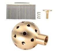 Ugello a fontana a forma di tarassaco, maestosa sfera d'acqua con 31 tubi di ramo, per giardini d'acqua di tutte le dimensioni, spruzzatore a fontana da 2,5 cm