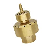 Ugello a fontana in ottone a doppio strato per giardino esterno Paesaggio Spruzzi d'acqua Testa spruzzatore per fontana paesaggistica Uso Testa spray in rame