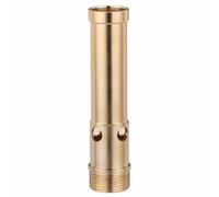 Ugello a fontana in ottone con filettatura G1/2 e G3/4, gorgogliante, lungo | G1/2 G3/4 Ugello universale per fontana d'acqua, per fontana per uccelli stagno, testa di spruzzo della bolla