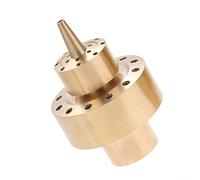 Ugello a fontana in ottone DN25 per giardino e laghetto caratteristiche dell'acqua che offre modelli di acqua piena e ricca di ossigeno con struttura in metallo resistente