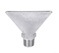Ugello a forma di ventaglio a becco d'anatra in acciaio inox largo e piatto, resistente alle alte temperature, colore argento, facile installazione per raffreddamento, asciugatura, pulizia, officina
