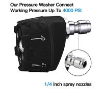 Ugello a forma di ventilatore 4000 PSI Performance ugello resistente per uso gia