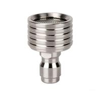 Ugello a getto d'acqua ad alta pressione, 3,5 × 24,2 mm, in acciaio inox, per idropulitrici, connessione rapida e gioco, pulizia difficile da raggiungere, fai da te e uso professionale (0,5 mm)