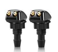 Ugello a getto lavavetri per tergicristallo da 2 pezzi, per Nissan Micra K13 MARZO 2010-2014 2015 2016, ugello di spruzzo per tergicristallo