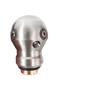 Ugello a sfera rotante da taglio con getto di scarico ad alta pressione Ugello a sfera con getto for fognatura Filettatura da 3/8".(3I8 Female 60LPM)